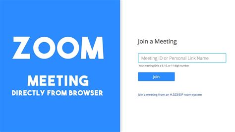 zoom meeting join a meeting online browser